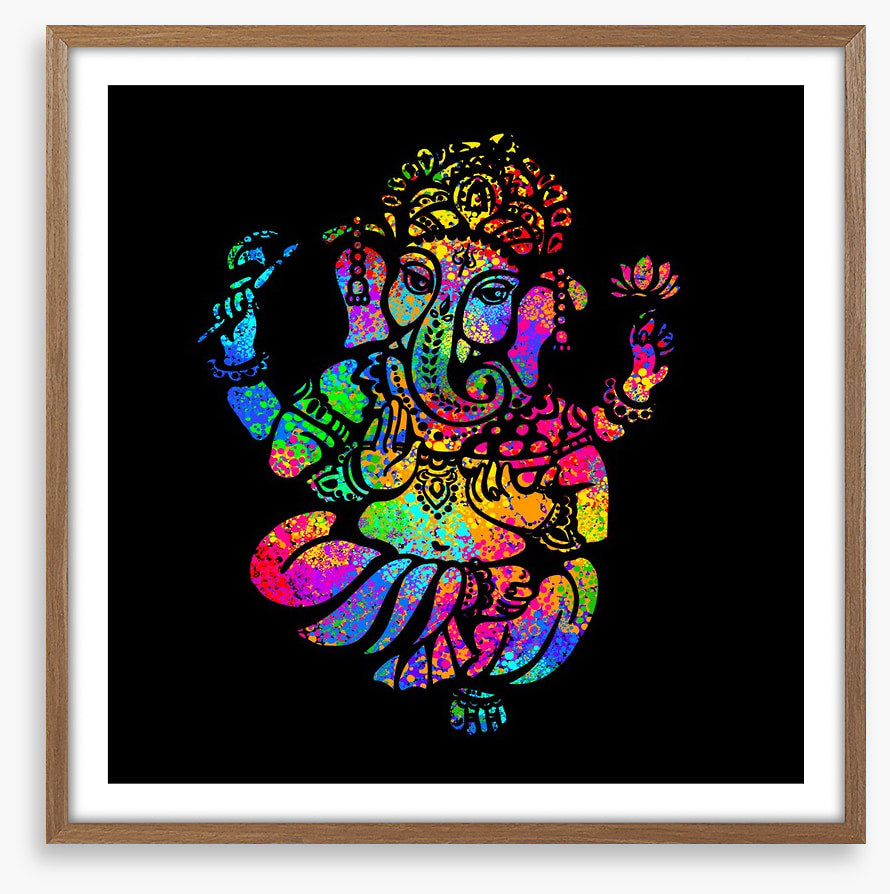 Ganesha in the dark