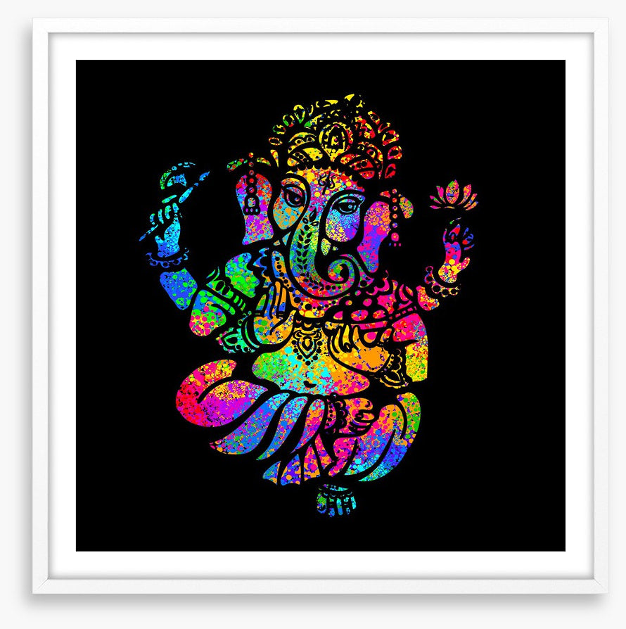 Ganesha in the dark