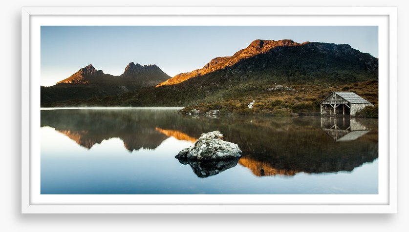 Morning glow at Cradle Mountain
