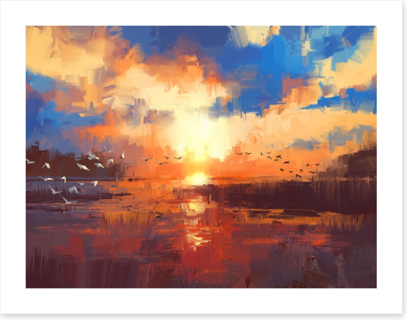 Sunset embers