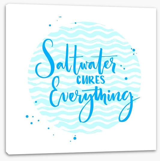 Saltwater cures everything