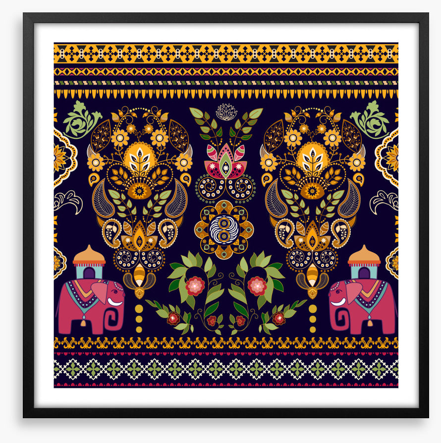 Elephants in the garden