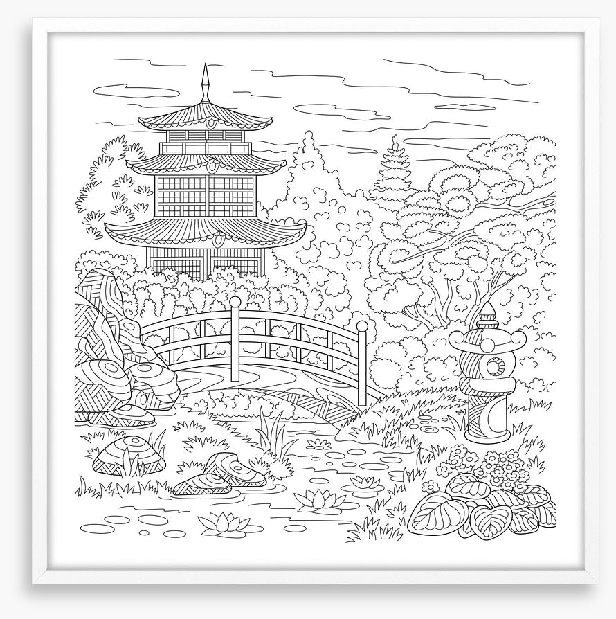 Colour me zen garden