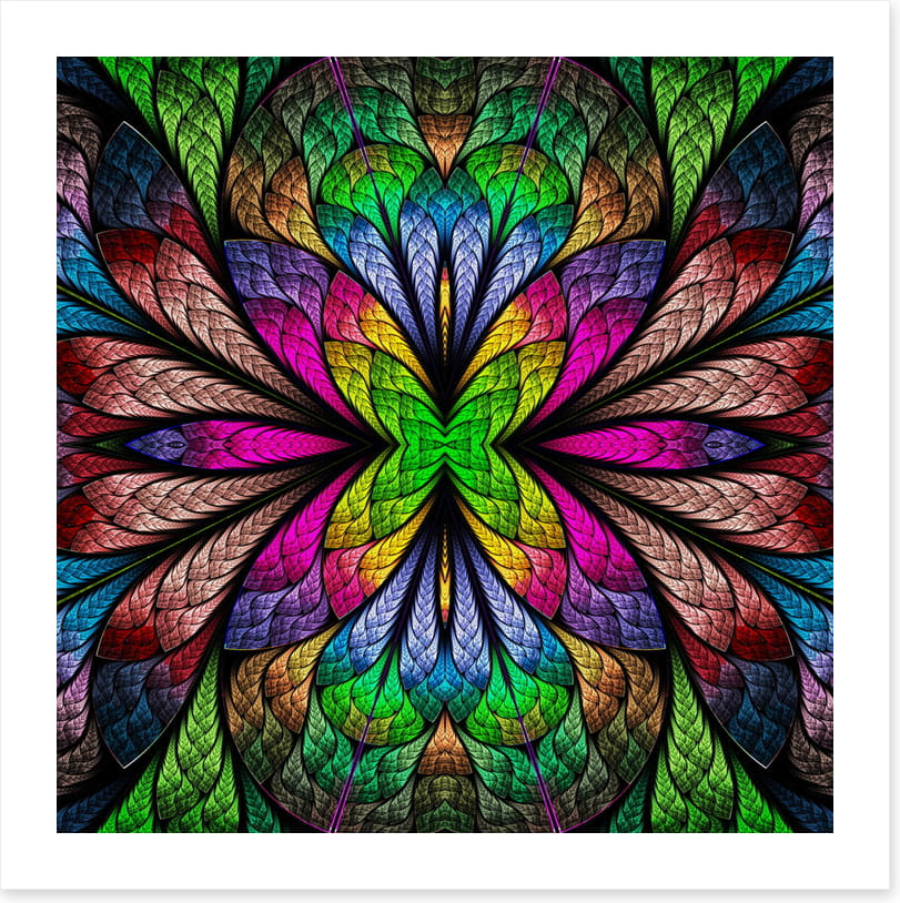 Stained glass surprise 1