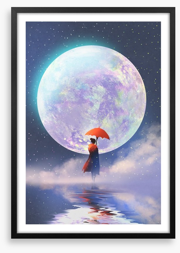 Waiting under the moon