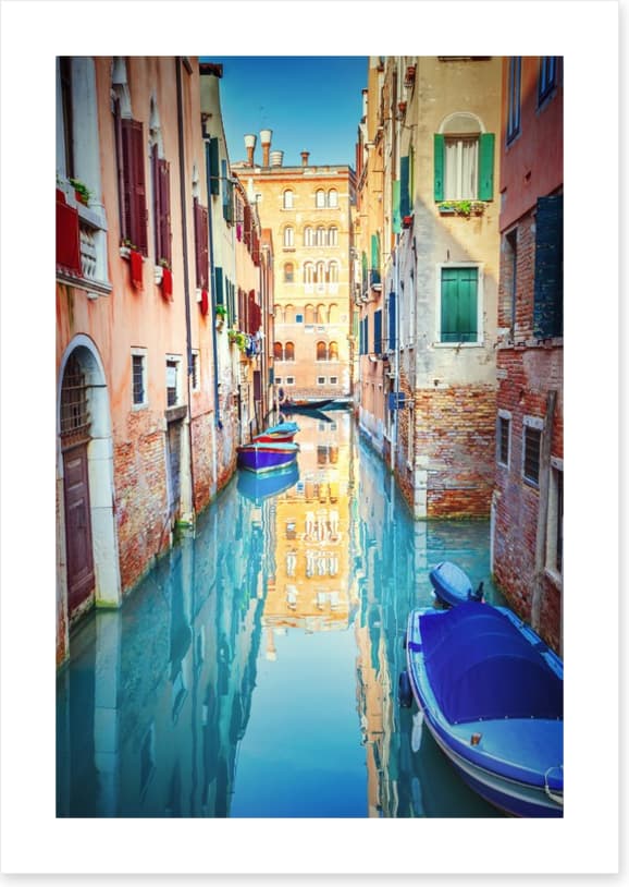 Reflections on the canal