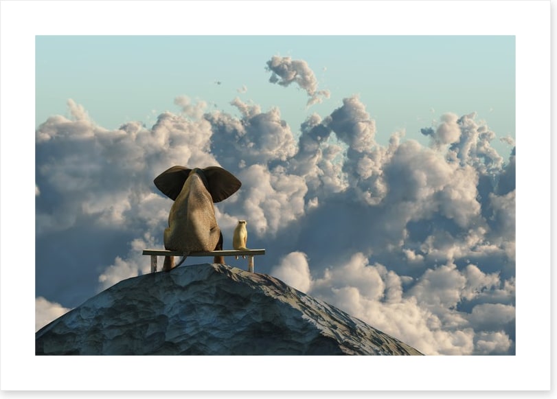 Together in the clouds