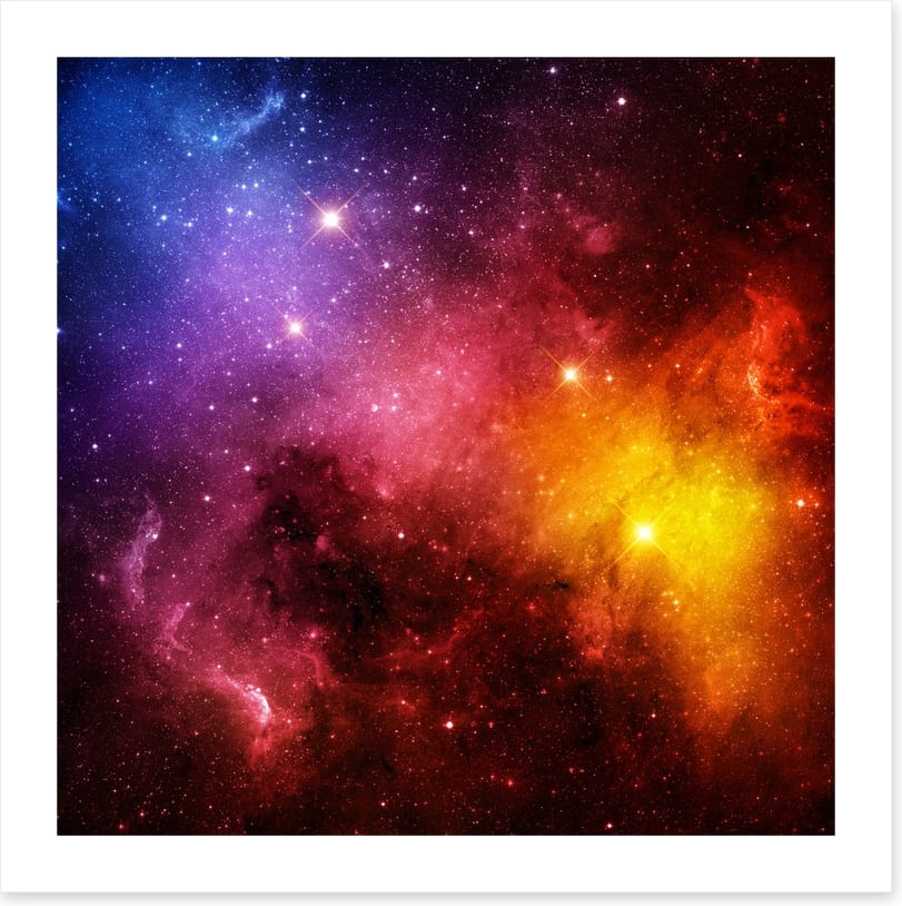 Galaxy glow