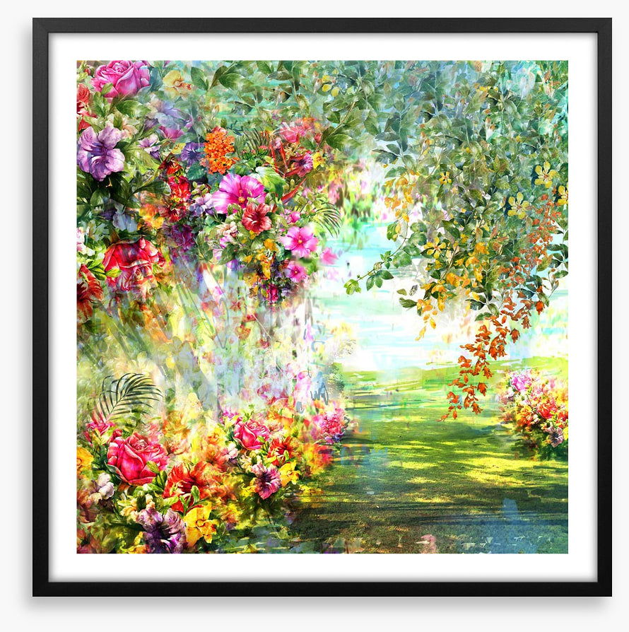 Through the Spring garden