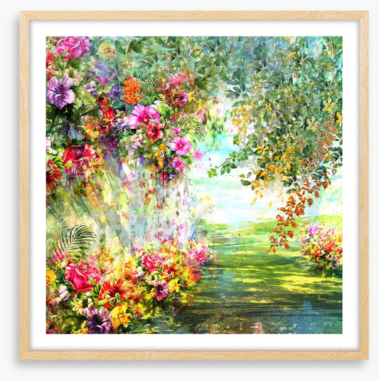 Through the Spring garden