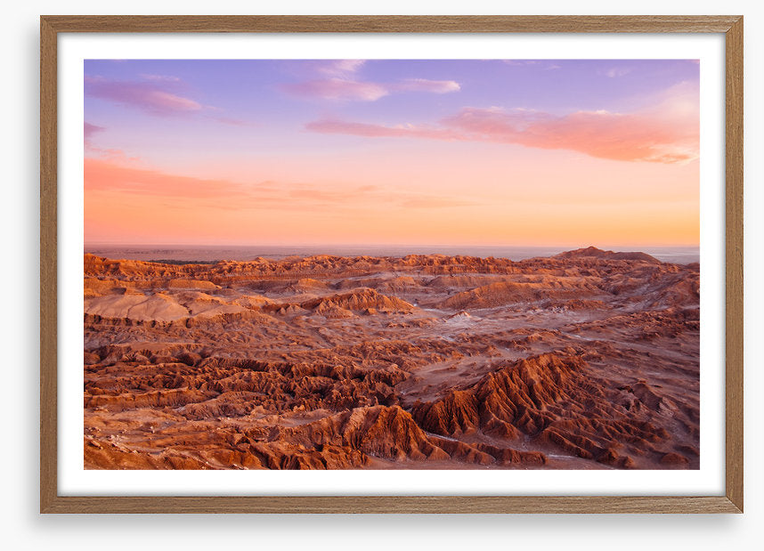 Sunset over Moon Valley