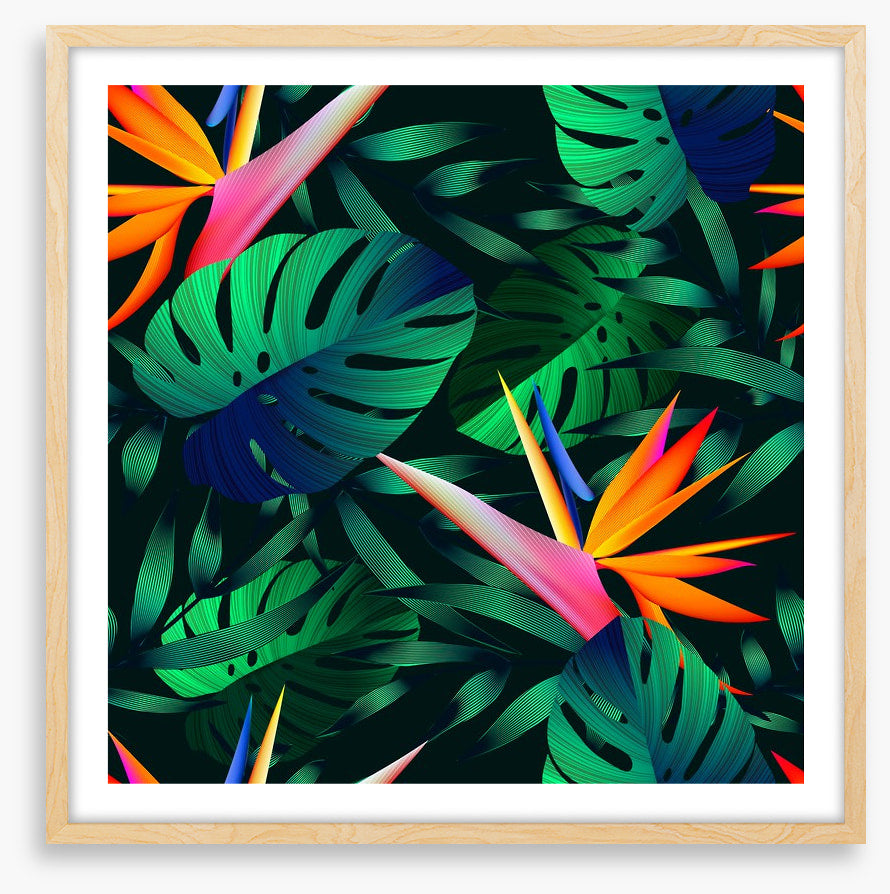 Blooming birds
