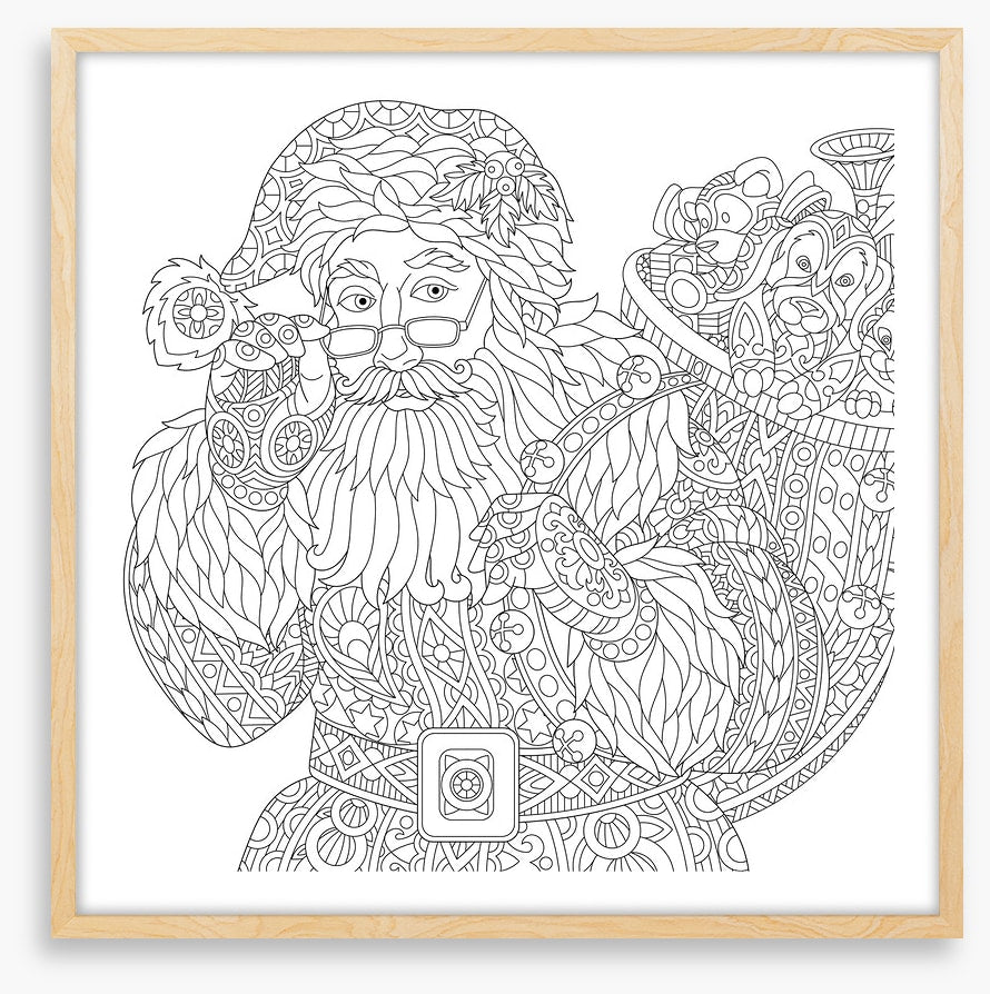 Colour me Santa