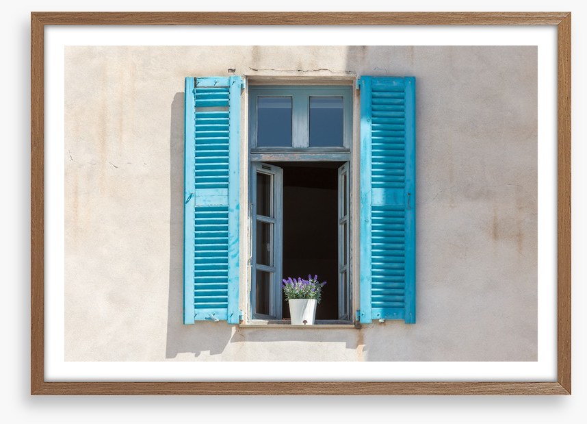 Lavender on the sill, Villefranche