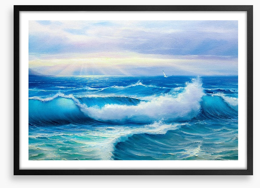 The crashing wave
