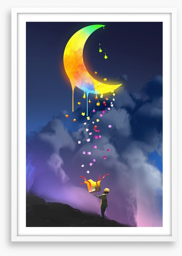 The melting moon