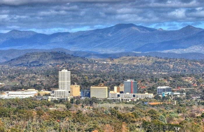 The city of Canberra