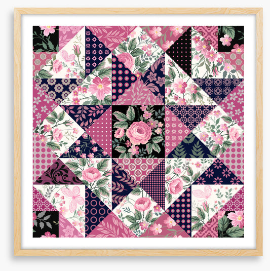 Rosy nights patchwork