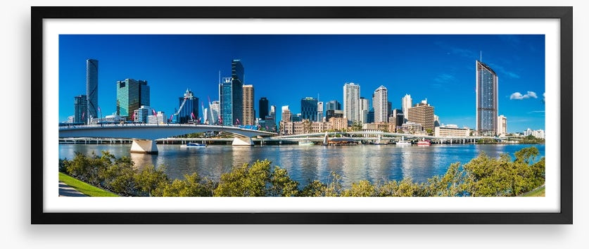 Brisbane skyline panorama