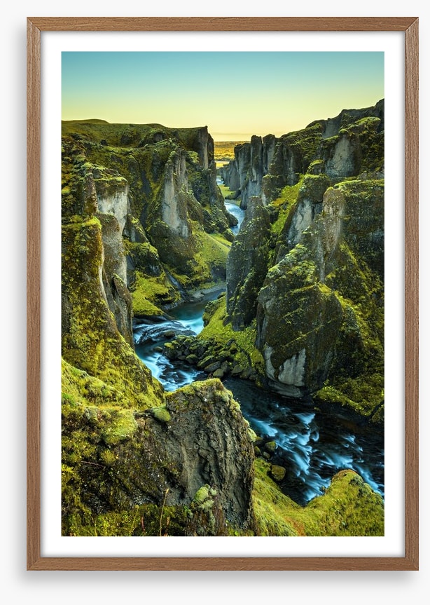 Fjadrargljufur canyon