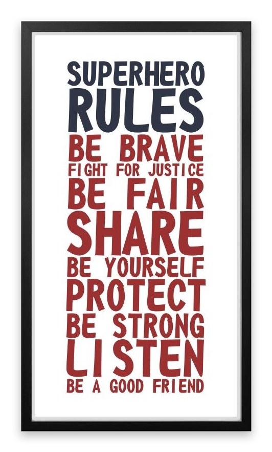 Superhero rules