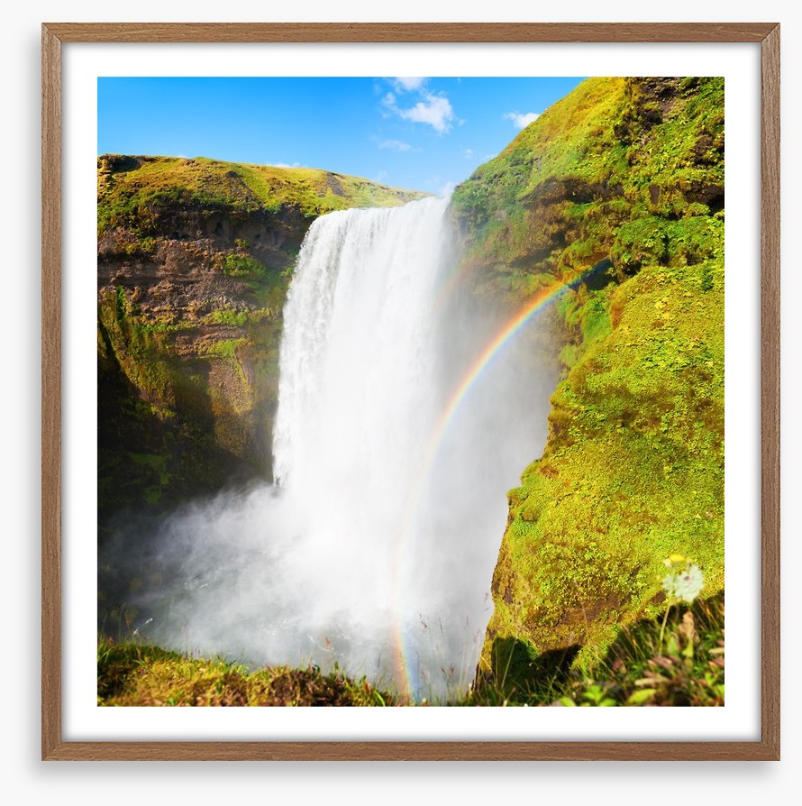 Cascading rainbow