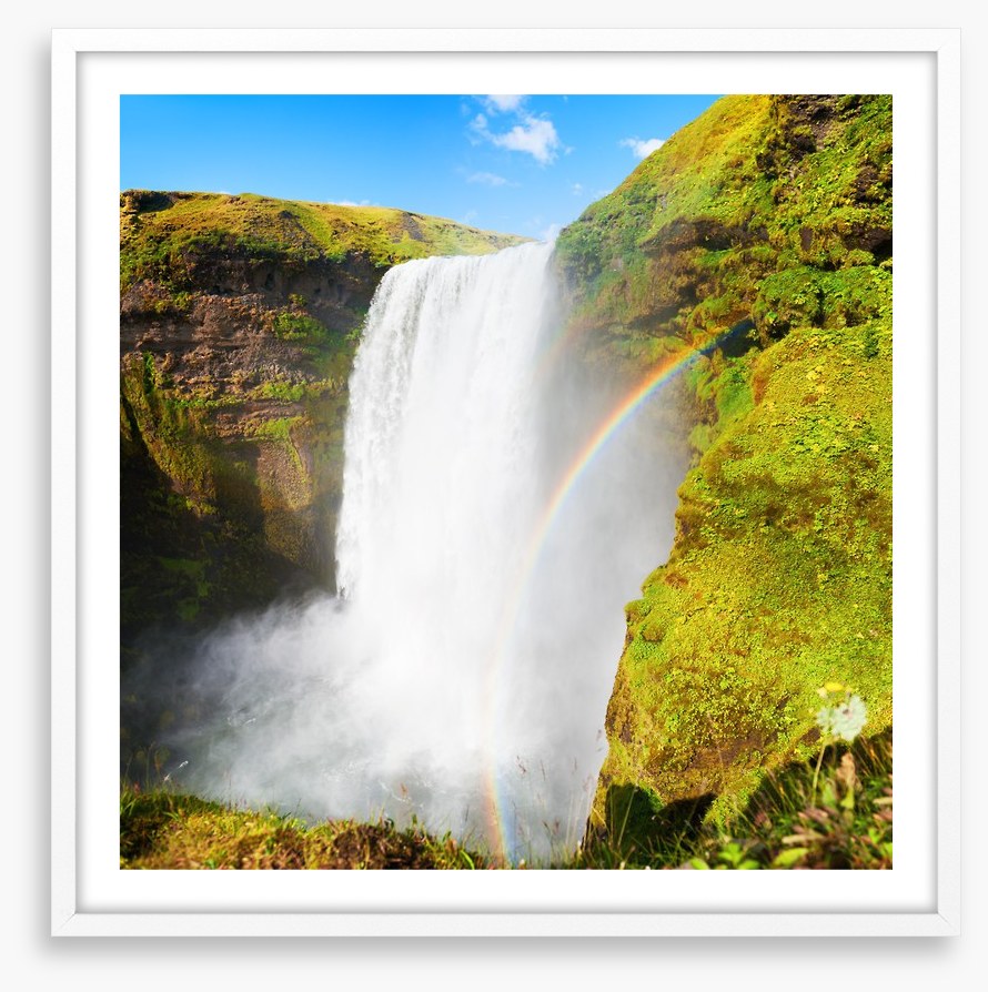 Cascading rainbow