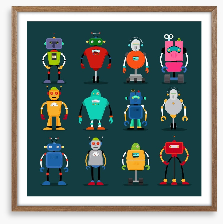 Retro robots 2