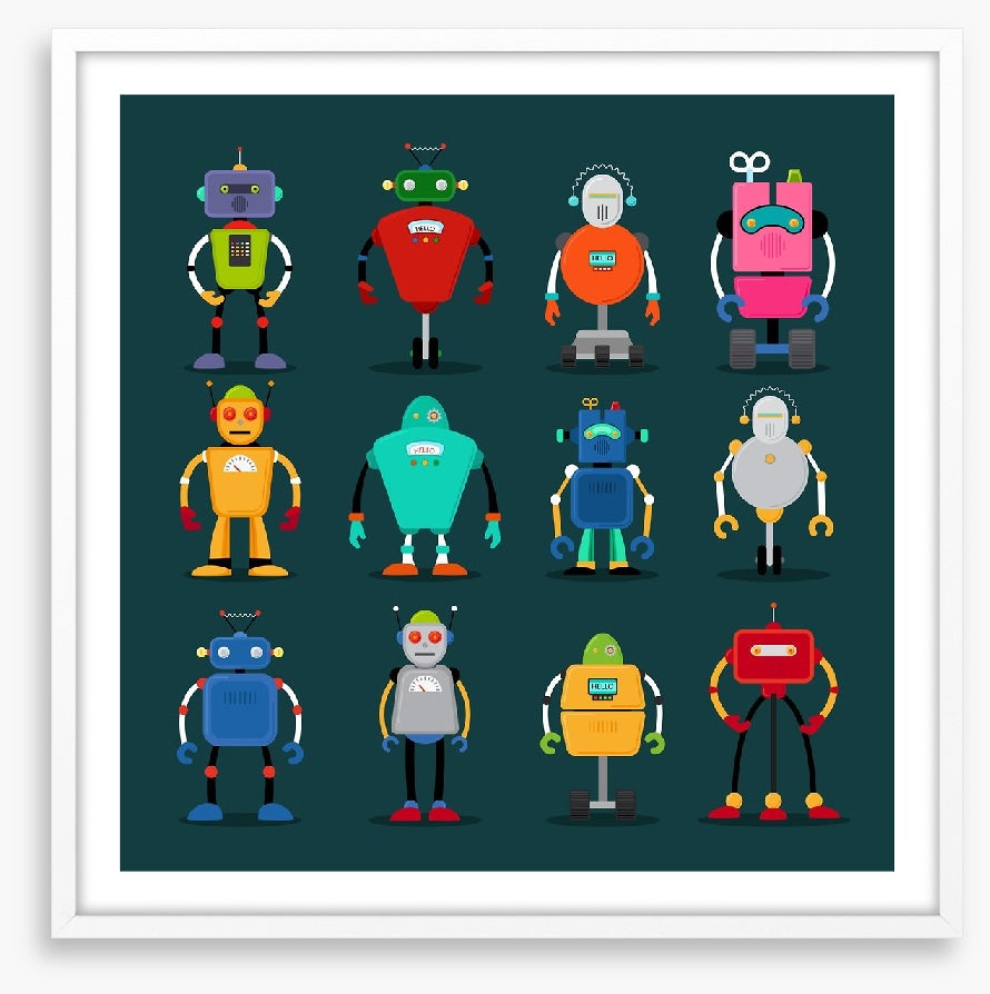 Retro robots 2