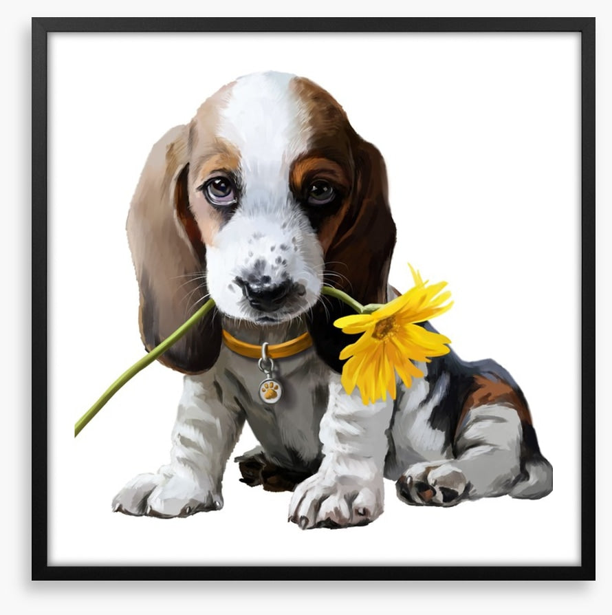 Beagle bouquet