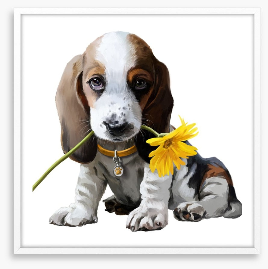 Beagle bouquet