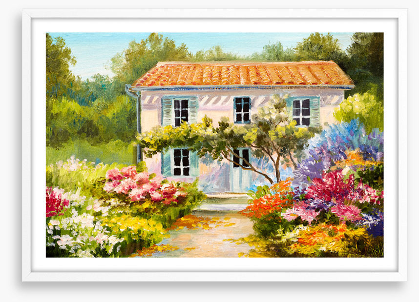 The garden house