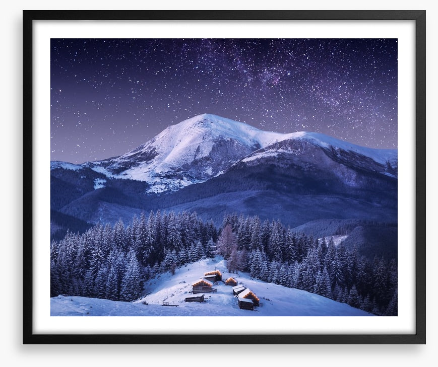 Alpine moonlight