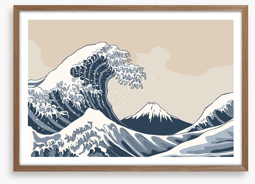 The angry wave