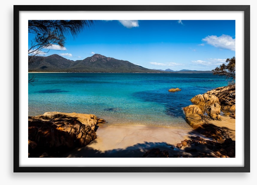 Tasman sea shore