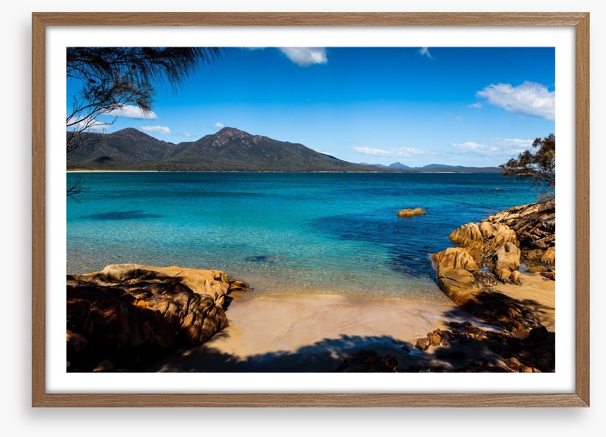Tasman sea shore