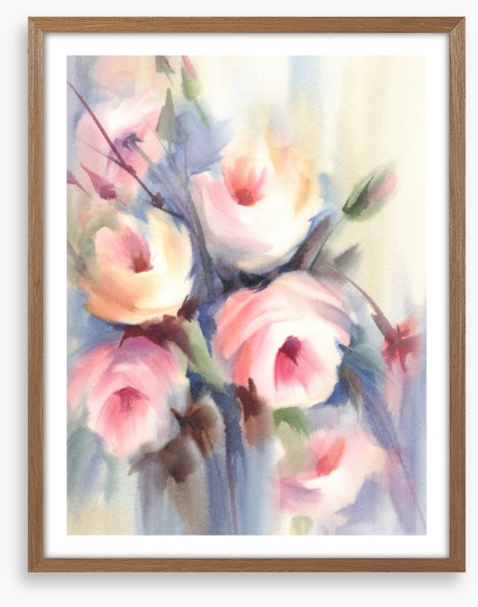 Soft rose bouquet