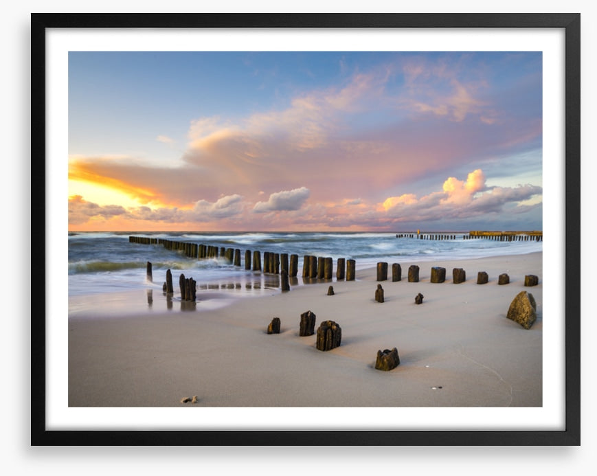 Breakwater beach