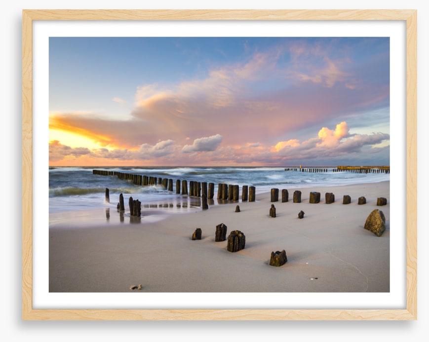 Breakwater beach