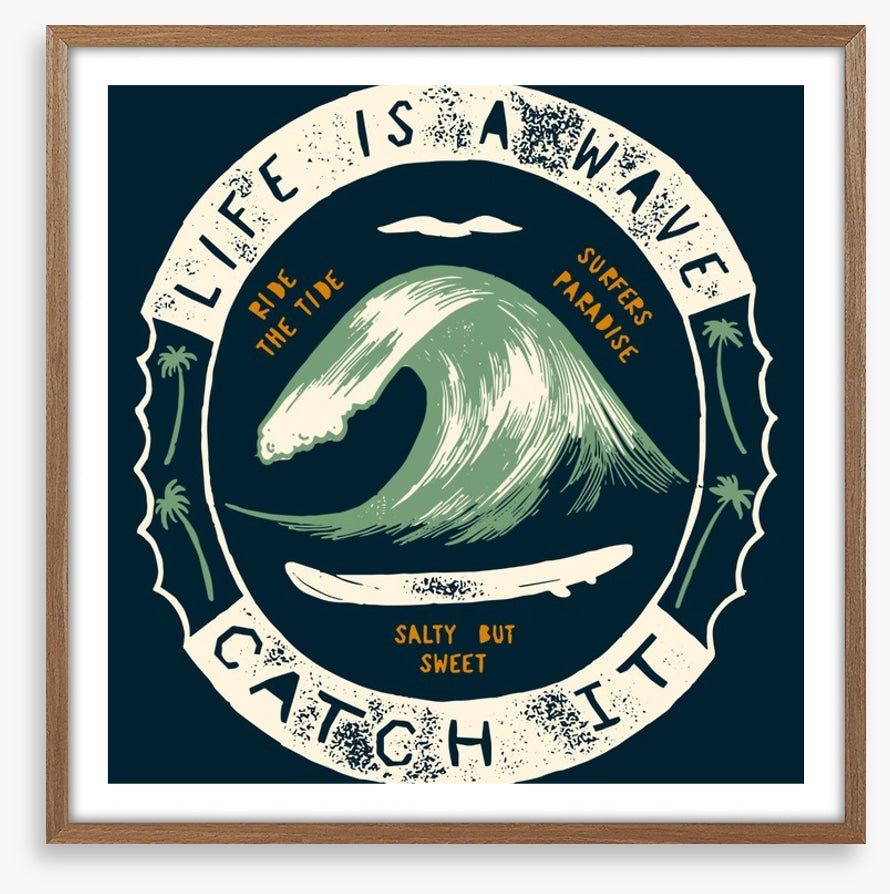 Life is a wave