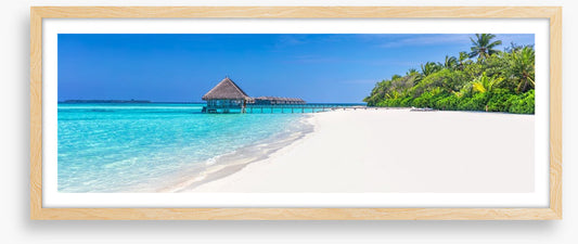 Paradise island panorama