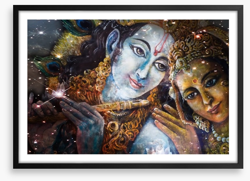 Krishna and Radha