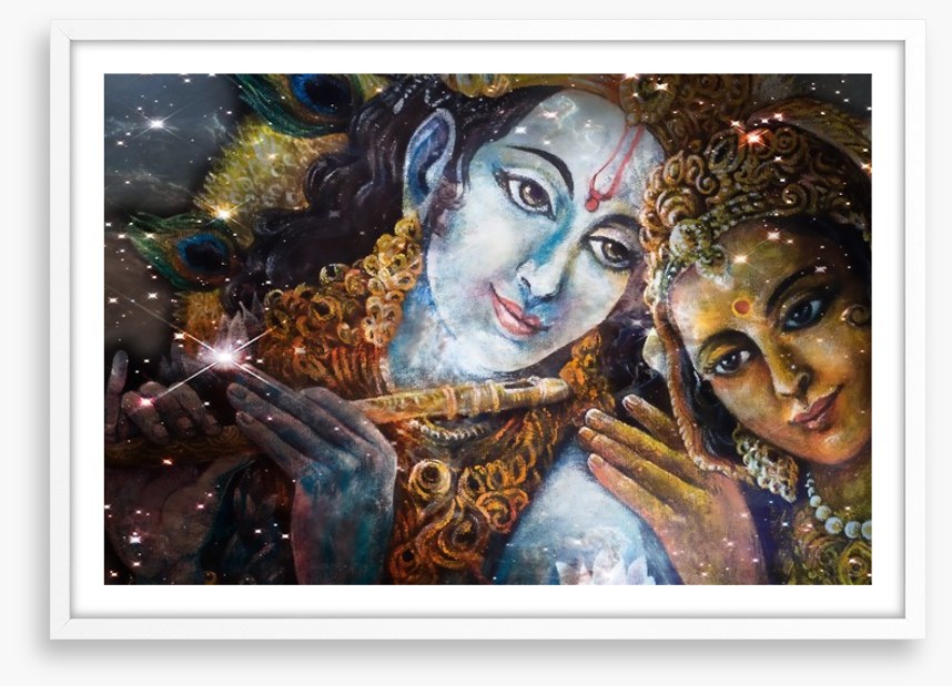 Krishna and Radha