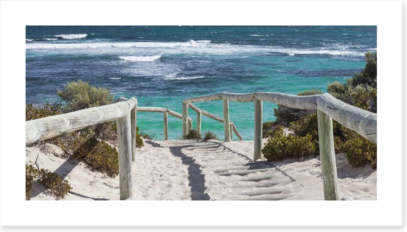 Down to Rottnest beach