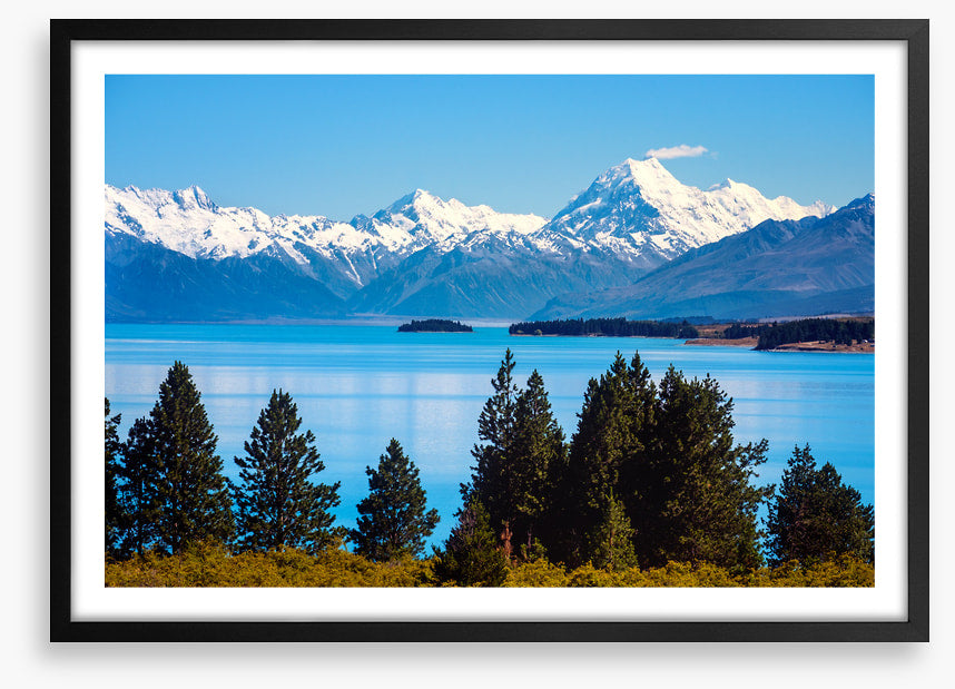 Peaks above Lake Pukaki
