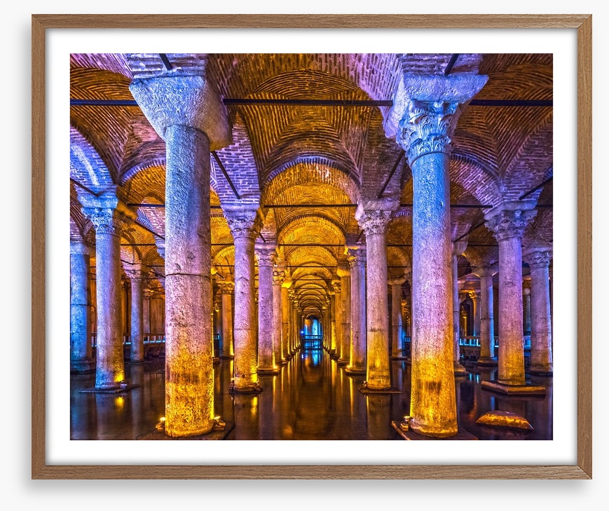 Below the Basilica