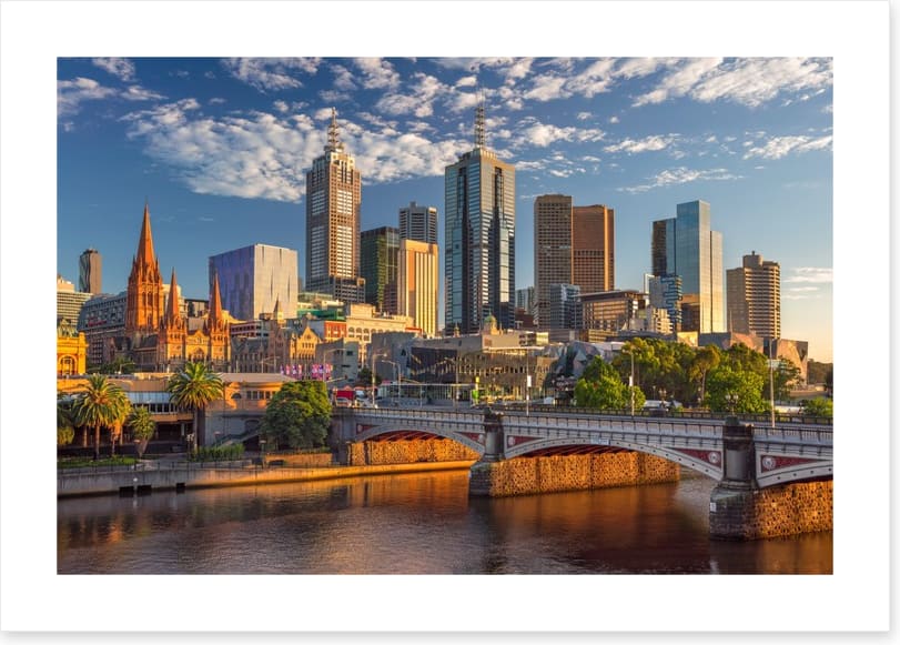 Dawn over the Yarra