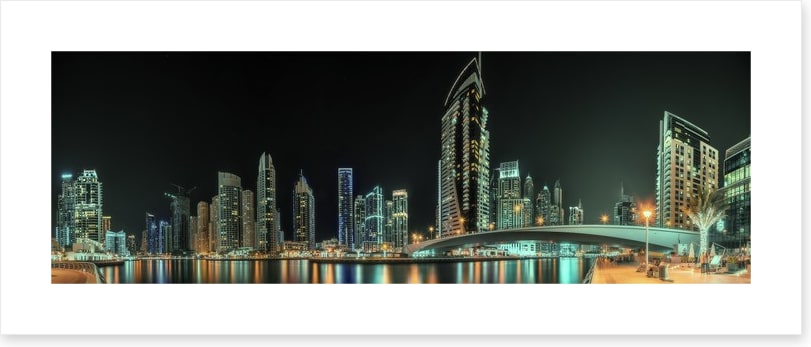 Dubai after dusk