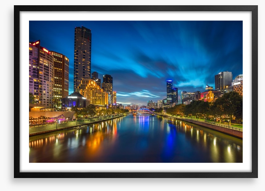 Nightlights on the Yarra