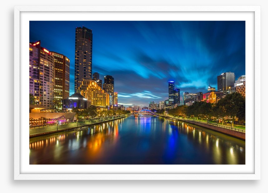 Nightlights on the Yarra